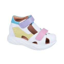 TW-145 (цв.3-многоцветный) Туфли (закр.нос,натур.кожа)