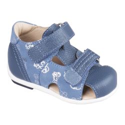 TW-232 (цв.9-джинс, 18) Туфли (закр.нос,натур.кожа)