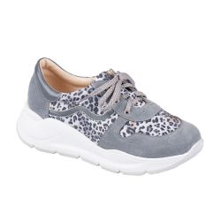 DTD-400 (цв.15-серый леопард, 36) Полуботинки спортивные (на шнуровке)