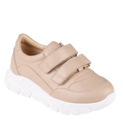 TW-438 (цв.6-бежевый) Полуботинки спортивные (натур.кожа)