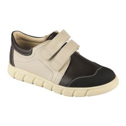 TW-455 (цв.2-коричнево-бежевый, 26) Полуботинки ортопедические малосложные