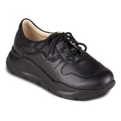 DTD-400 (цв.Ч-черный) Полуботинки спортивные (на шнуровке)