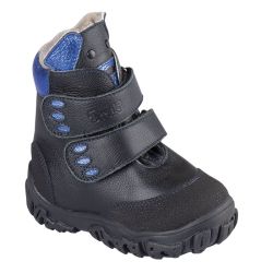 TW-522 (цв.4-черно-синий, 22) Ботинки (станд.задн., натур.мех, съемн.стелька)