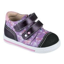 TW-409 (цв.9-фиолетово-черный) Полуботинки ортопедические малосложные