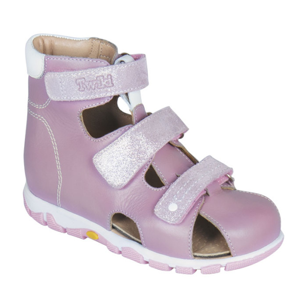 Высокие ортопедические сандалеты с закрытым носком TW-272-12  Twiki