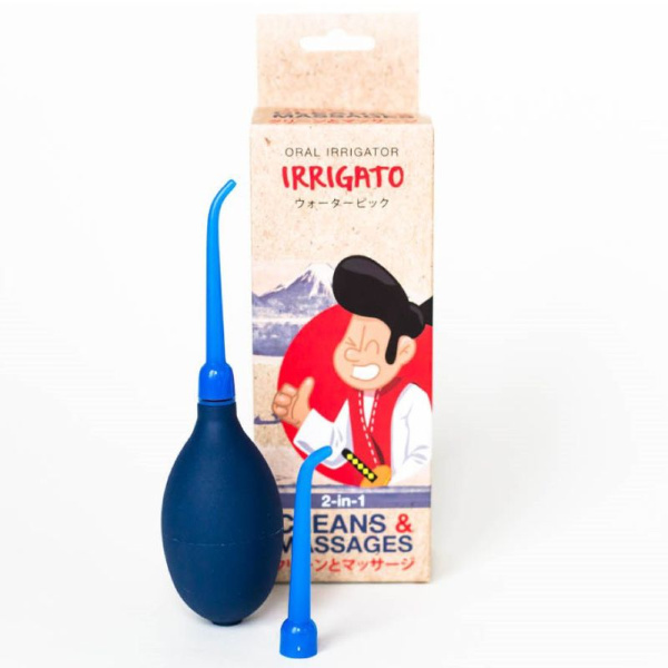 Ирригатор портативный механический 2 в 1  